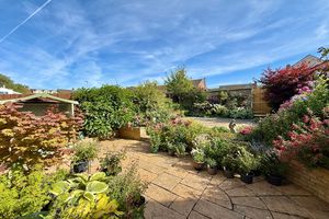 South Facing Rear Garden- click for photo gallery